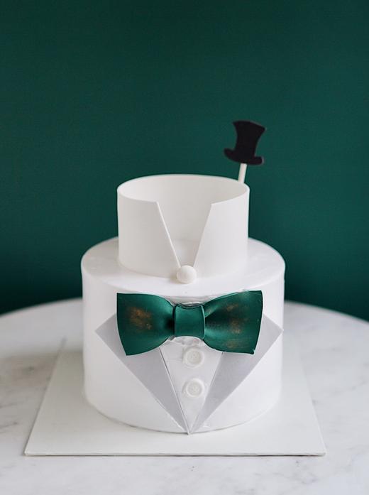 绅士领结蛋糕巧克力胚奥利奥碎夹心提前一天预定