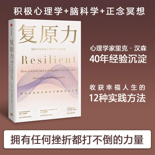 复原力 里克汉森 著  积极心理学 脑科学 收获幸福 面对逆境 心理资本中信出版社图书 正版 商品图2