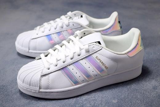阿迪达斯Adidas 阿迪达斯 Superstar 贝壳头 头层皮 超软蓝底 36--44带半码 商品图11