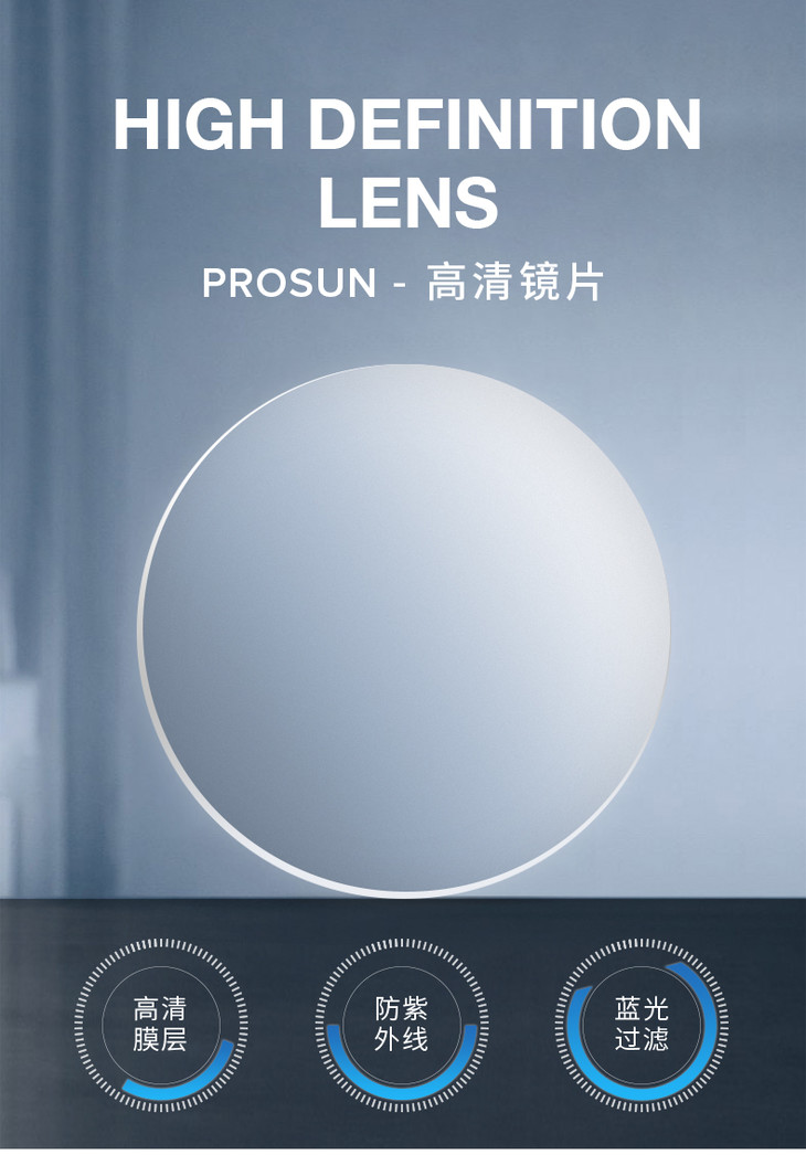 保圣防蓝光镜片160标价为单片价格两片起售镜片须与镜框一起下单单拍
