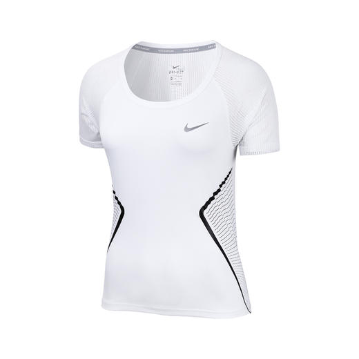 【特价】Nike 耐克 Dry Miler Graphic 女款跑步短袖T恤 商品图0