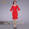 【特惠】YIQU|“浪漫一生”小礼服连身裙（中国红）PT 商品缩略图2