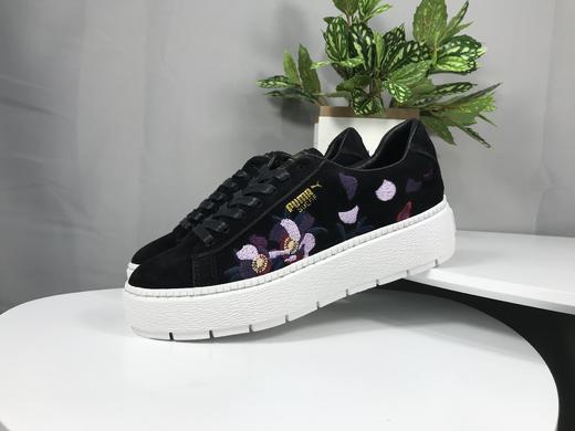 PUMA彪马女子碎花厚底松糕休闲板鞋 商品图1