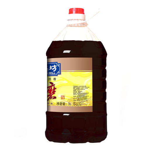 福达坊小磨芝麻香调和油5L（6924497916023） 商品图1