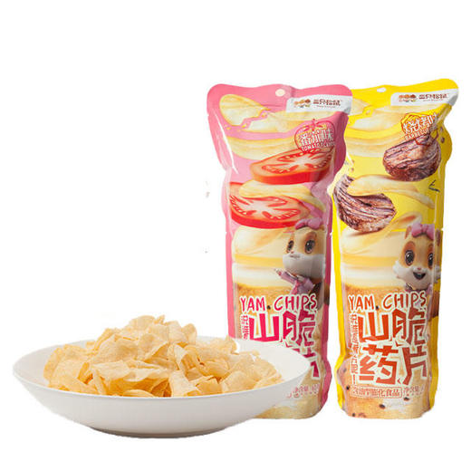 60g三只松鼠山药脆片4袋 商品图0
