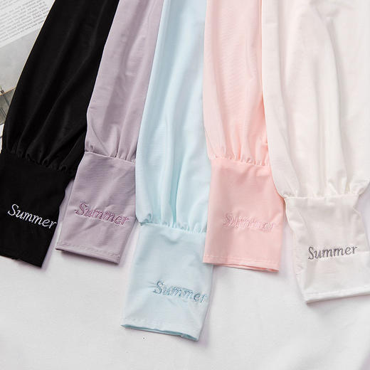 冰凉防晒袖套 | 宽松防晒袖套开车户外加长护臂冰袖遮阳手臂袖套. 商品图7