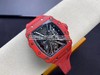 【RICHARD MILLE】理查德 RM12-01NTPT真陀飞轮 非凡运动镂空流线型手表，机芯手动上链机芯，机芯桥板融入赛车底盘的灵感元素，镂空基板以4枚钛合金桥板固定，直接呈现机芯的运动，两支指 商品缩略图5