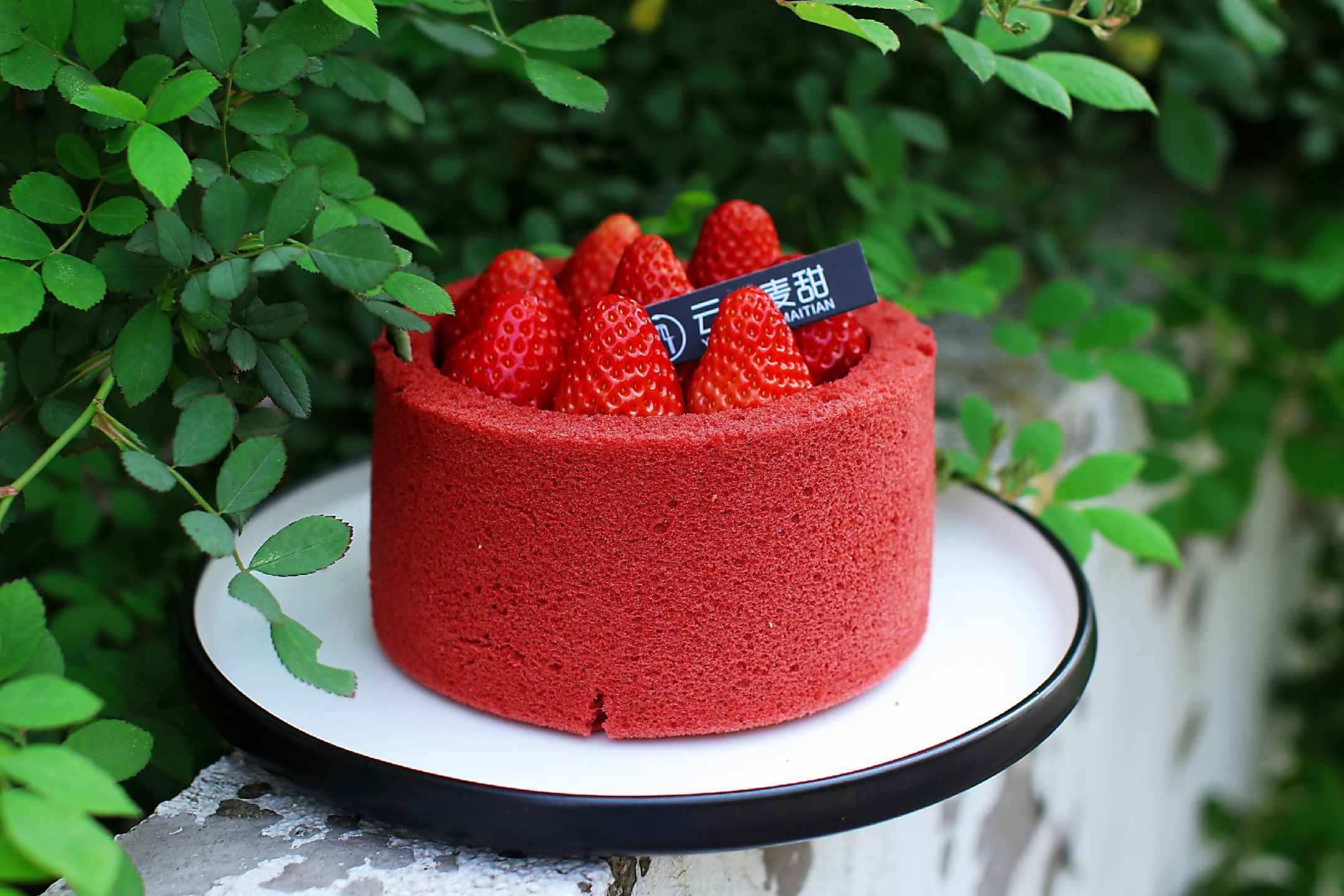 红丝绒乳酪卷四英寸