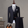 西服套装男士职业伴郎韩版结婚商务正装外套修身休闲小西装男上班 商品缩略图4