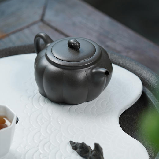 龙德堂陶艺 徐飞制 《金瓜》 270cc (库存请咨询客服) 商品图2