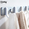 日系简约免打孔太空铝挂衣钩 | 墙壁挂勾衣帽钩挂衣架 商品缩略图0