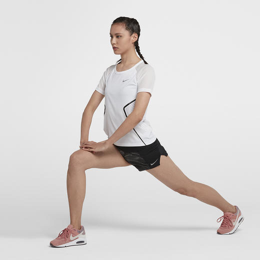 【特价】Nike 耐克 Dry Miler Graphic 女款跑步短袖T恤 商品图3