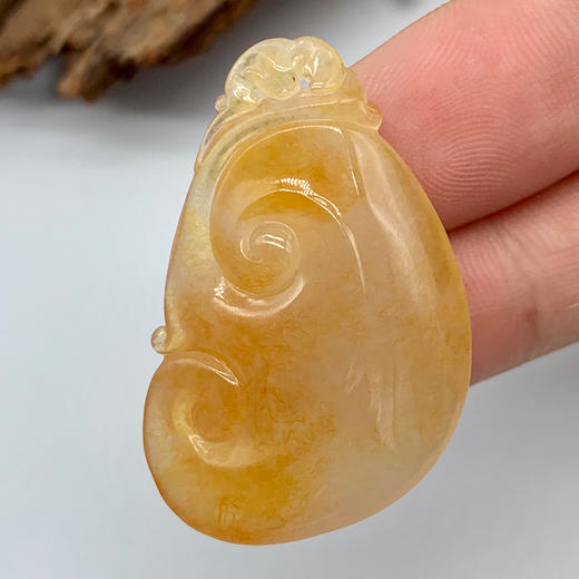 派瑞翡翠 翡翠挂件 糯种 翡色 商品图2