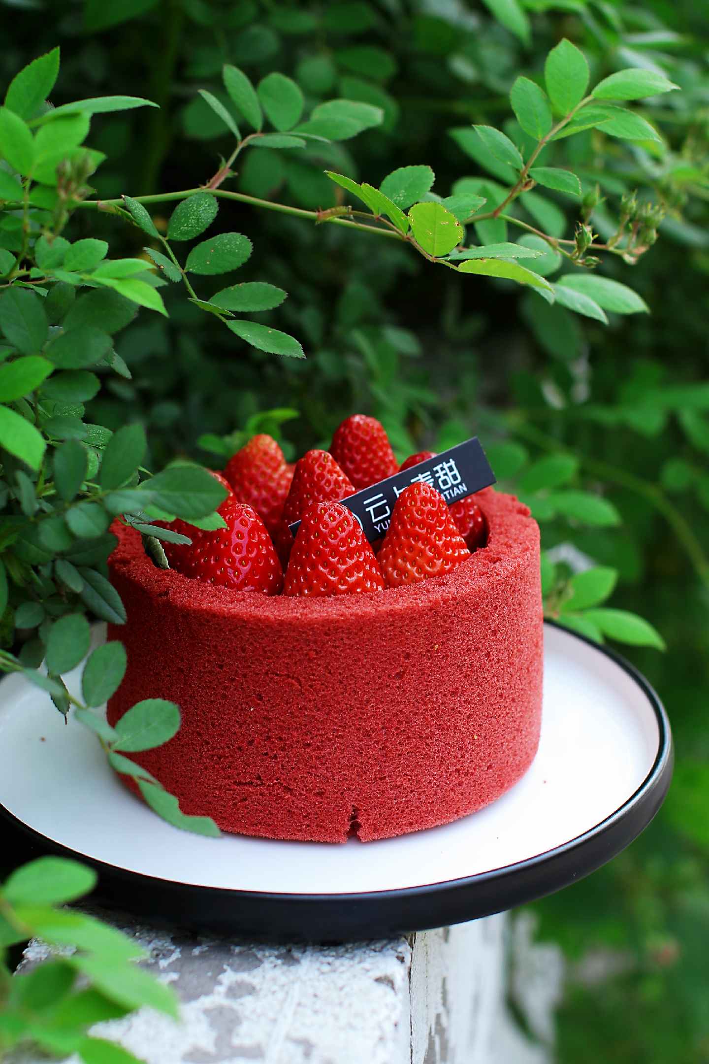 红丝绒乳酪卷四英寸