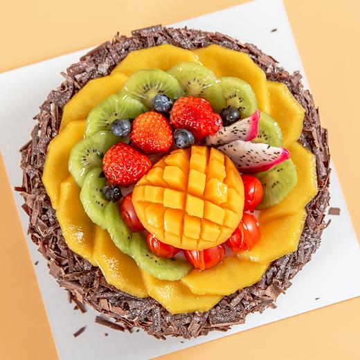 黑森林果乐生日蛋糕海盐脆脆栗子蓉双层夹心