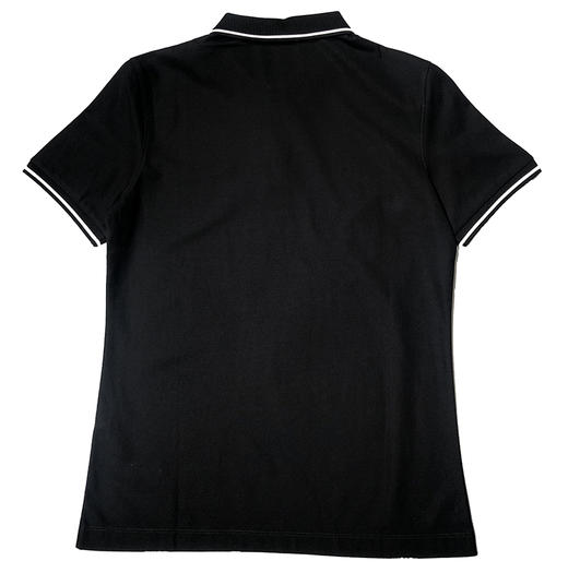 Marco Azzali 黑色纯棉POLO衫 T3813200 商品图1