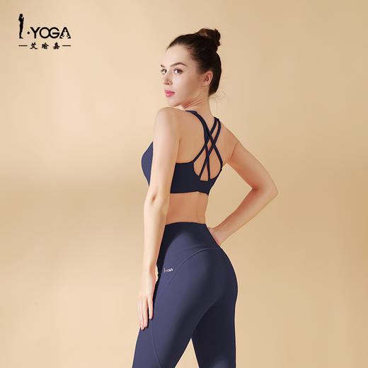 IYOGA高强度运动跑步美背瑜伽裹胸BRA047 商品图8