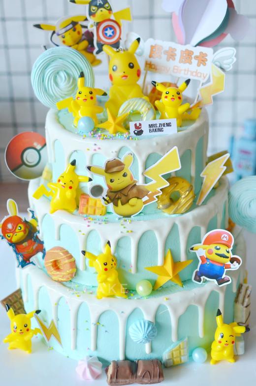 主题蛋糕三层标准款 商品图1