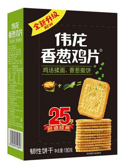 伟龙香葱鸡片饼干180g 商品图0