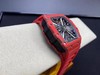 【RICHARD MILLE】理查德 RM12-01NTPT真陀飞轮 非凡运动镂空流线型手表，机芯手动上链机芯，机芯桥板融入赛车底盘的灵感元素，镂空基板以4枚钛合金桥板固定，直接呈现机芯的运动，两支指 商品缩略图13