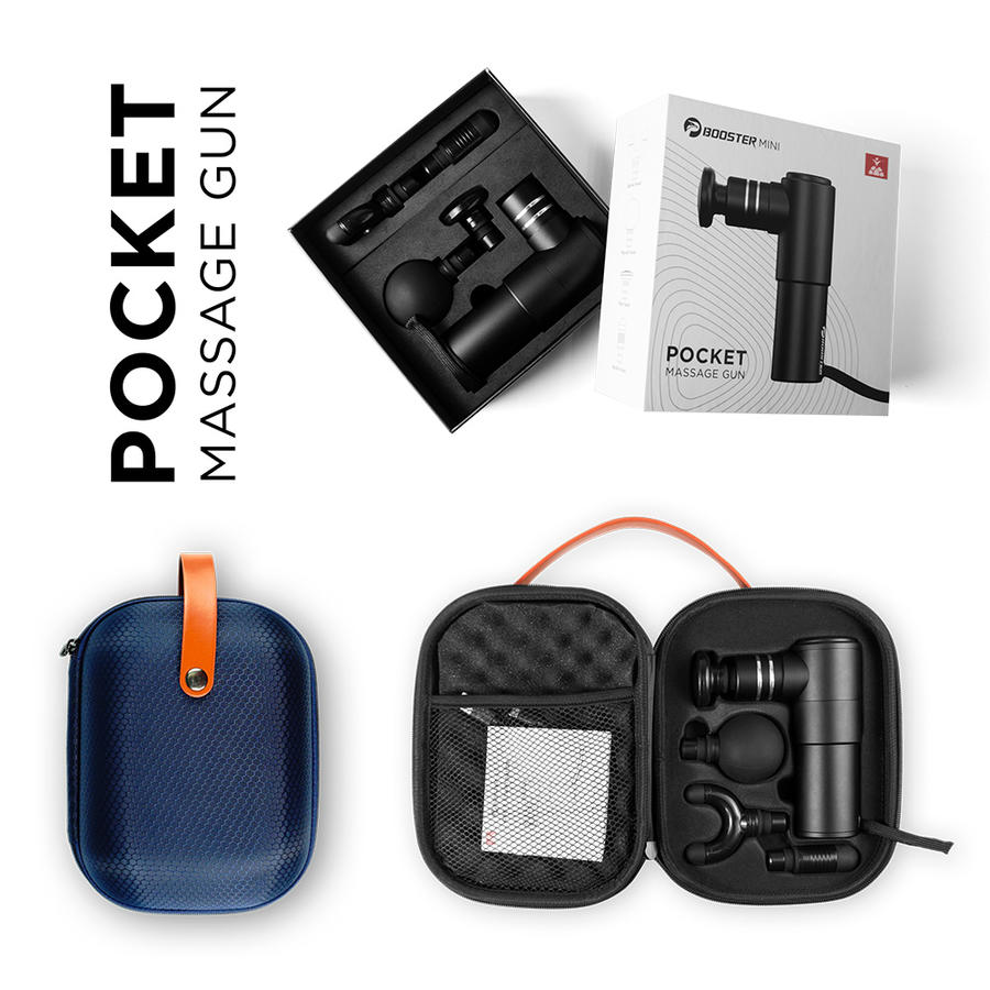 菠萝君booster深层电动mini肌肉放松筋膜枪肌膜抢按摩机健身器材