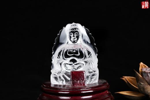 白水晶观音摆件 商品图3