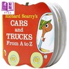 【中商原版】理查德·斯卡里作品：汽车和货车 Cars and Trucks from A to Z 异形书 纸板书 韵律启蒙 亲子英文 0~3岁 英文原版 商品缩略图1