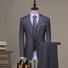 西服套装男士职业伴郎韩版结婚商务正装外套修身休闲小西装男上班