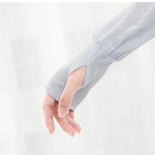 冰凉防晒袖套 | 宽松防晒袖套开车户外加长护臂冰袖遮阳手臂袖套. 商品图3