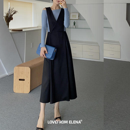 双色选｜强弹力露肩针织衫 商品图11