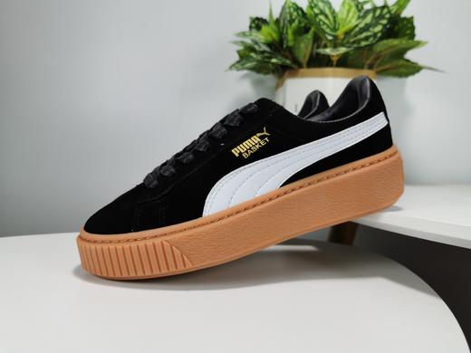 鞋彪马简版蕾哈娜Puma Basket Suede厚底增高松糕 商品图2