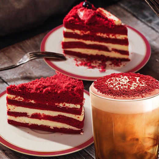 雀巢咖啡特调系列红丝绒蛋糕风味即溶咖啡饮品8x15g/盒