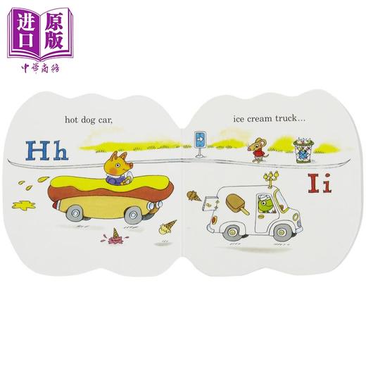 【中商原版】理查德·斯卡里作品：汽车和货车 Cars and Trucks from A to Z 异形书 纸板书 韵律启蒙 亲子英文 0~3岁 英文原版 商品图2
