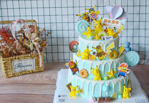 主题蛋糕三层标准款 商品图2