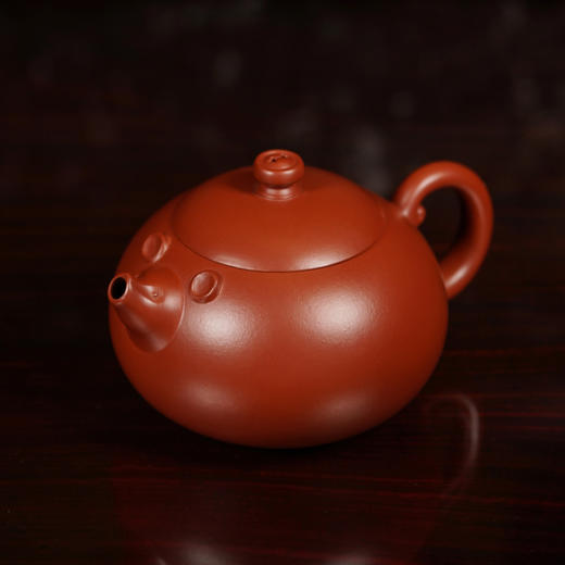 龙德堂陶艺 陈宗宝制 《吉子》 大红袍 320cc 库存请咨询客服 商品图0