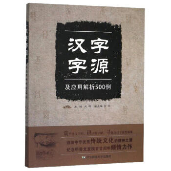 汉字字源及应用解析500例 商品图0