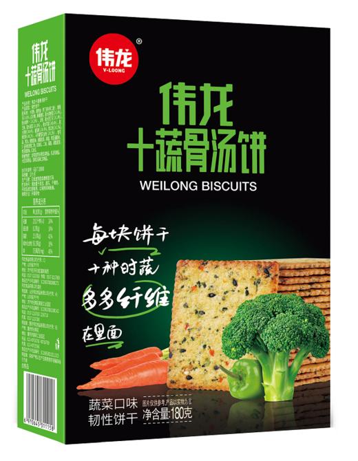 伟龙十蔬骨汤饼180g 商品图0