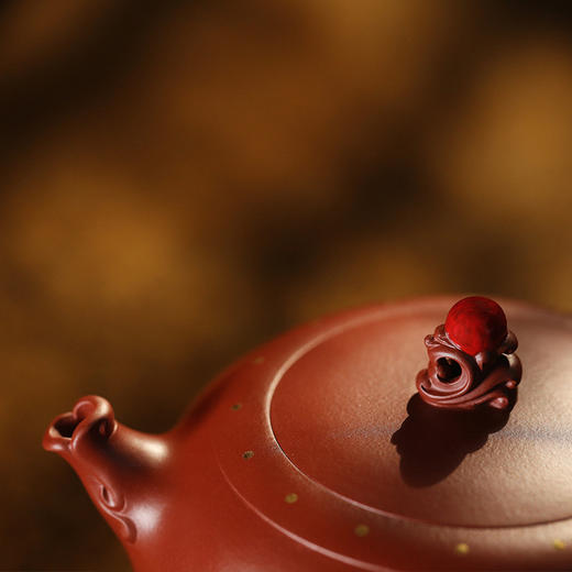 龙德堂陶艺 严为民督造 范泽锋设计 汤亚姣制作 《龙头鼓》底槽清 商品图3