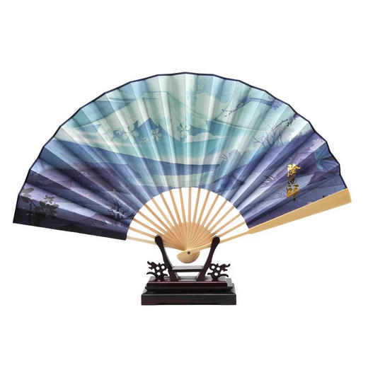 直播赠品请勿单独拍下 和风阴阳师—晴明脸狐场景主题扇 商品图3