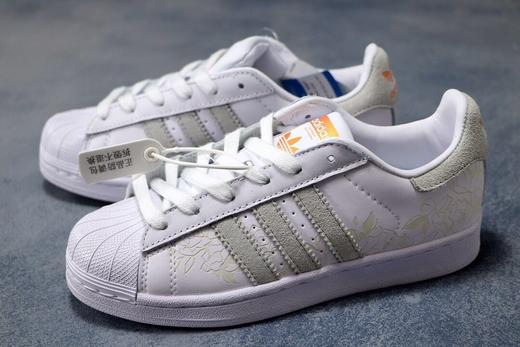 阿迪达斯Adidas 阿迪达斯 Superstar 贝壳头 头层皮 超软蓝底 36--44带半码 商品图8