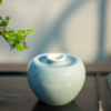 「茶器」天蓝釉苹果尊 商品缩略图0