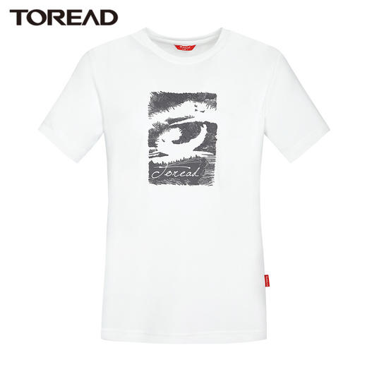 【特价】Toread探路者 Travelax系列男女款速干除异味短袖T恤 商品图2