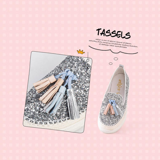 商场同款 | Safiya/索菲娅春季渔夫鞋流苏装饰女鞋SF91112034 商品图3