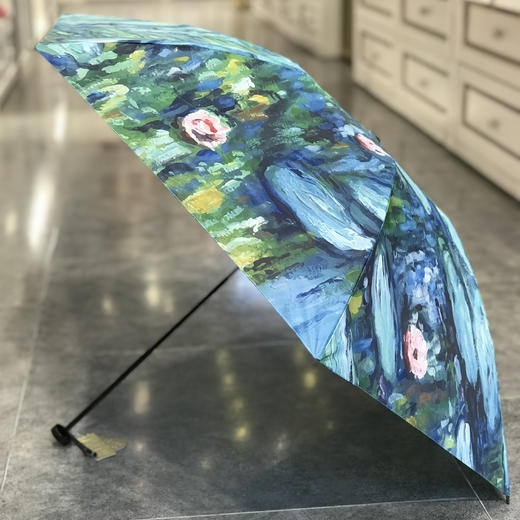 优品堂“泼墨成画”三折超轻精品遮阳太阳伞，晴雨两用伞 商品图4