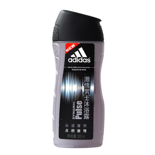 【激发男人味】adidas阿迪达斯男士沐浴露250ml 冰点激情天赋能量纵情征服荣耀亚布力家庭个护百货系列 商品图3