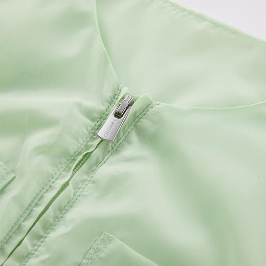 英氏-童衣类（夏）D0英梭短外套豚草绿 商品图1