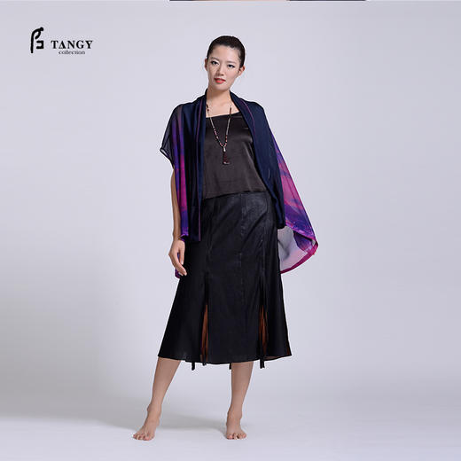 TANGY Collection天意真丝吊带背心 商品图0