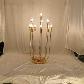 6+3+1头U型烛台（带灯款）【运费自理】