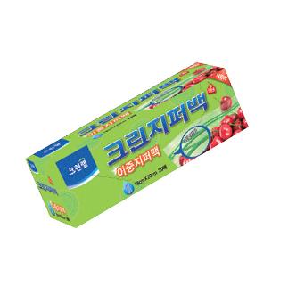 크린알뜰 지퍼백 18*20*20매 商品图0