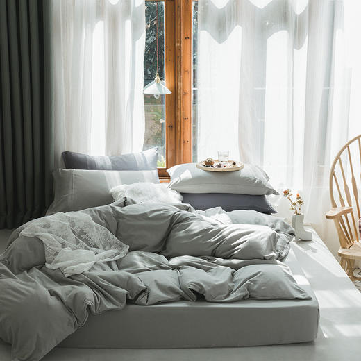 回购最多的天竺棉床上四件套2020纯色版 商品图8